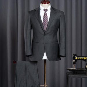 <b>加大码商务西服套装藏灰色（</b>